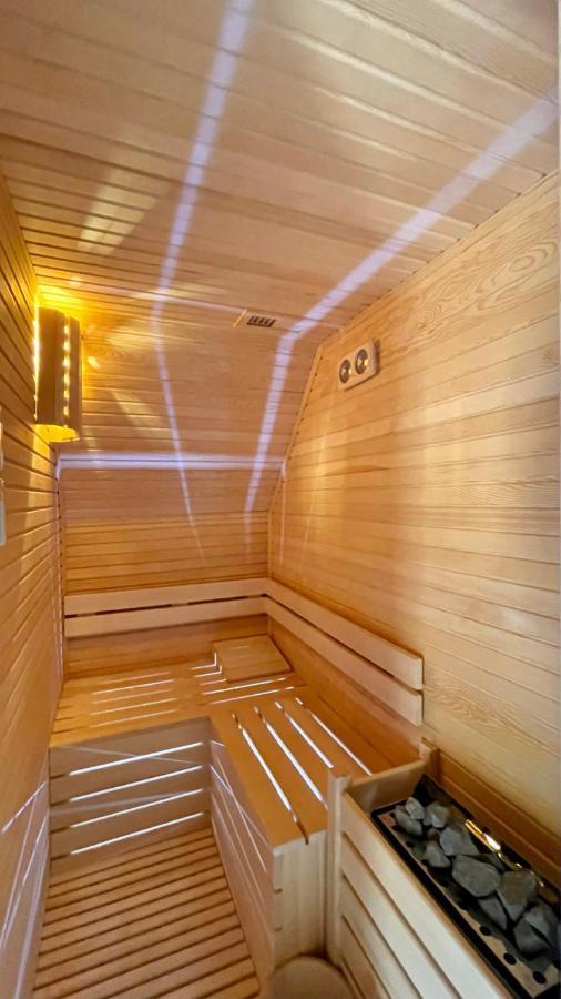 Panurlawoodenhouse Oezel Havuz& Sauna Mavi Exterior photo