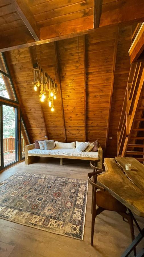 Panurlawoodenhouse Oezel Havuz& Sauna Mavi Exterior photo