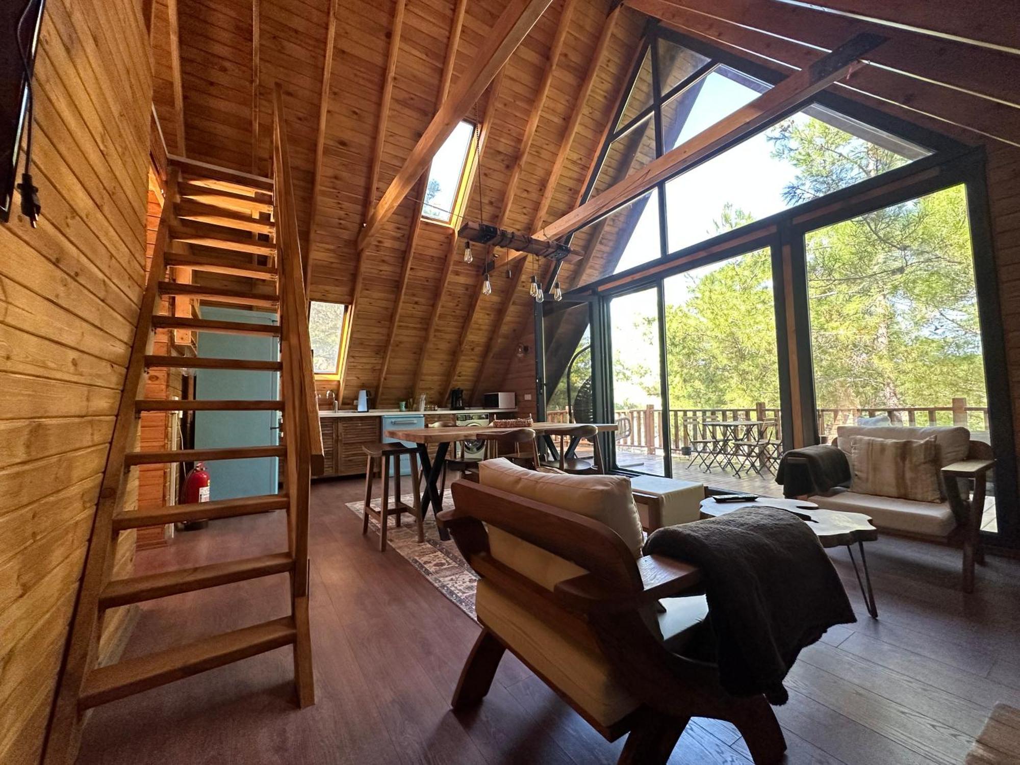 Panurlawoodenhouse Oezel Havuz& Sauna Mavi Exterior photo